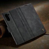 Étui en cuir PU vintage CaseMe pour Samsung Note 10 étui à rabat pour téléphone portable avec design debout pour Samsung Galaxy Note 10 20 étui ultra