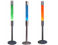 Colonne de lampe à lave clignotante à changement de couleur Led créative JR, lampadaire vertical de salon, flash de décoration de la maison