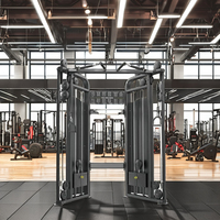 Système de poulies réglable pour entraînement fonctionnel en salle de sport, rack de musculation, crossover de câbles, exercices pour le dos et les jambes