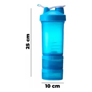 Green 500Ml Protein <b>Shaker</b> Cup For Gym Fitness With Lid And Straw, Portable Sports <b>Bottle</b> For Workout And Training - Product Image 4