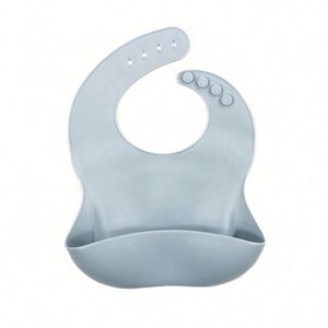 Wholesale Manufacturer Bpa Free Natural Rubber Infant Baby <b>Bibs</b> Bandana Waterproof Silicone Baby <b>Bibs</b> Feeding for Kids Children - Product Image 4