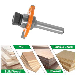 8mm chân Carbide răng chiều rộng <span class=keywords><strong>3mm</strong></span> 5mm t Loại khía chế biến gỗ <span class=keywords><strong>Router</strong></span> bit gỗ phay cắt với đầu mang - Product Image 4