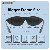755nm 780nm 808nm OD5 + IR Épilation au laser infrarouge Surveillance de la fatigue Lunettes de protection de sécurité Certification CE