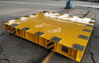 Nouveau chariot de transfert de billets sur rail, chariot de transfert de billets de 6 tonnes, électrique, motorisé, robuste, télécommande sans fil, usage domestique, vente au détail