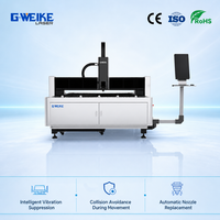 Machine de découpe laser à fibre refroidie par eau Yaskawa Servo AI à prix compétitif, avec rail de guidage Hiwin, modèle LF3015E PRO 1000W-3000W