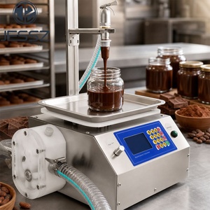 Machine de remplissage semi-automatique CSY-A7 pour pâte à tartiner au chocolat et crème <span class=keywords><strong>Nutella</strong></span>, <span class=keywords><strong>pompe</strong></span> à engrenages, bec de canard 7L - Product Image 3