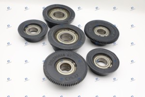 Ensemble de roues pour petite voiture, roue motrice/secondaire <span class=keywords><strong>QB</strong></span> 5 tonnes 52293937, pièces de palan à câble KONECRANES, demande d'achat - Product Image 2