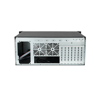 Prix de gros 4U 19 \ "Boîtier de Serveur Industriel Horizontal ATX 4U 19 Pouces Châssis de Serveur en Rack 7 Fentes PCIE Ventilateur en Plastique