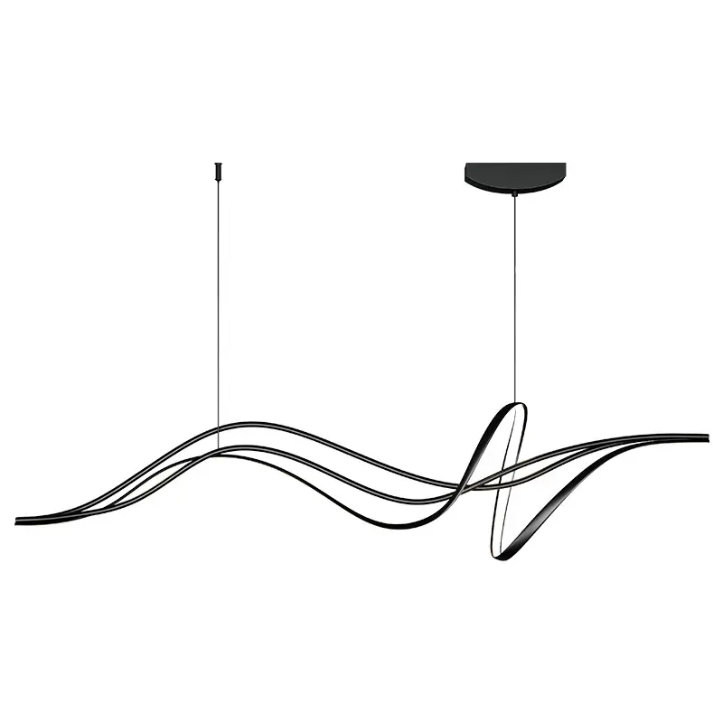2024 new artistic modeling line light minimalist modern table bar club light