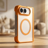 Étui de téléphone magnétique pliable de luxe pour 18 Duo avec design entièrement enveloppant en PC et TPU à bords souples