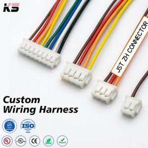 Cabo Conector Terminal JST SH GH ZH PH XH Molex Dupont SUR com Passo de 0.8, 1.0, 1.25, 1.5, 2.0, 2.54mm e 1-40 Pinos - Product Image 1