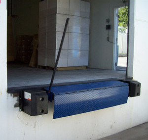 Nivelador de muelle manual personalizable no estándar HGTP.LT para montacargas, elevador de borde pequeño con palanca manual, mecanismo de resorte de 10 toneladas - Product Image 1