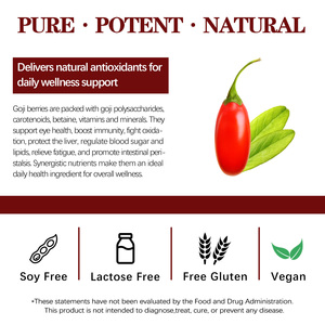Cápsulas de <span class=keywords><strong>Gel</strong></span> Duro con Extracto de Bayas de Goji |   Apoyo Nutricional Deportivo |   Recuperación Post-Entrenamiento, Resistencia y Protección Ocular - Product Image 2