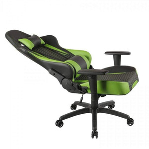 Nouvelle conception, fauteuil de jeu ergonomique pivotant vert et noir avec logo personnalisé, fauteuil de jeu pour ordinateur PC, fauteuil de course <span class=keywords><strong>LOL</strong></span>/<span class=keywords><strong>Dota</strong></span> - Product Image 6
