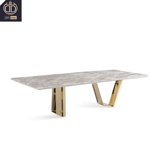 Tavolo da Pranzo DIRANI di Lusso Moderno in Marmo a 6 Posti per Cucina, Sala, Eventi Commerciali e Ospitalità - Product Image 3