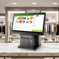 Кассовый аппарат FYJ-F2 Smart High Performance с высокопроизводительной POS-системой, коммерческим принтером чеков 80 мм и длительным сроком службы.