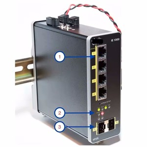 IE-1000-4P2S-LM Brand New Industrial Ethernet 1000 <b>Switch</b> With 4 FE Copper PoE+ Ports and 2 SFP Uplinks <b>Network</b> IE-1000-4P2S-LM - Product Image 6