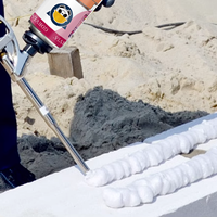 GORVIA ITEM-Z Mastic en mousse PU pour la maçonnerie, mastic expansif en polyuréthane pour les murs en briques, les joints de mortier et l'isolation