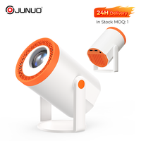 Projecteur intelligent PortableTurn1 230 ANSI Lumens, résolution native 720P, décodage vidéo 4K, Android 14, correction automatique de la distorsion trapézoïdale