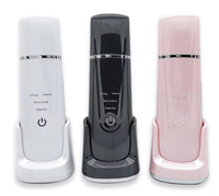 Nettoyeur de visage ionique, ions positifs et négatifs, absorption des nutriments, élimination des points noirs, exfoliation des peaux mortes, appareil de beauté nettoyant