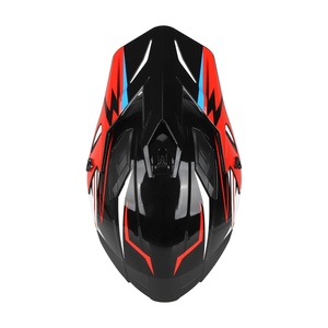 Casque tout-terrain rouge éclatant pour la course, casque de moto tout-terrain rouge vif pour trottinette électrique et vélo électrique, casque de motocross, casque de moto tout-terrain - Entrepôt UE - Product Image 5