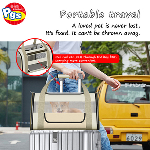 PRODIGY PETBY02 katlanabilir seyahat yavru taşıyıcı yumuşak taraflı Cet taşıyıcı yıkanabilir havayolu onaylı evcil hayvan taşıyıcı büyük kediler için - Product Image 4