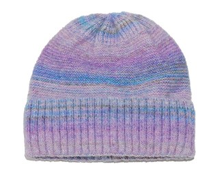 2025 automne/hiver mode hommes et femmes chaud couvrant les oreilles chapeau tricoté avec cravate-teinture dégradé couleur sans bord plat <span class=keywords><strong>bonnet</strong></span> chapeau - Product Image 3