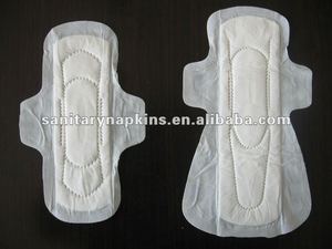 Sản Xuất Phụ Nữ Băng Vệ Sinh Dùng Một Lần Vệ Sinh Lady <span class=keywords><strong>Pads</strong></span> Trung Quốc Bông Mẫu Miễn Phí Có Sẵn Mềm Không Dệt Top Sheet - Product Image 2