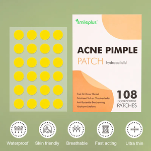 Grosir hidrokoloid medis sekali pakai bintik wajah untuk jerawat noda noda Patch tahan air menyerap penutup pengobatan noda - Product Image 6