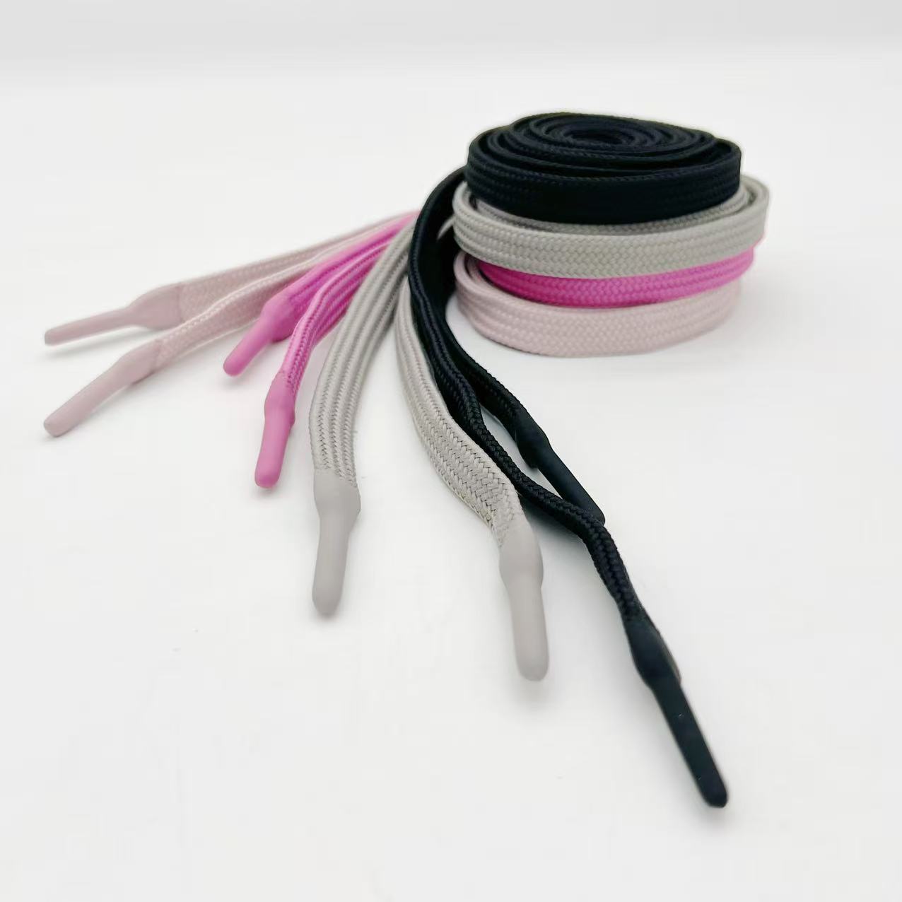 2026 Sofine Polyester Flat Cord Drawcord String Hoodie Strings Pants Rope Drawcord Custom Logo Cord