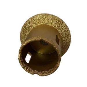 Broca de núcleo de diamante <span class=keywords><strong>PEX</strong></span> de 45-65mm, abridor de sierra de agujero de mármol para lavabo, escariador de maceta, abridor de lavabo, escariador de Flume - Product Image 1