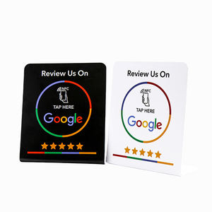 Plaques nominatives personnalisables, cartes de paiement, cartes de commentaires, cartes NFC pour la vente en gros, affichage de table, panneau indicatif avec lecture de codes QR - Product Image 3