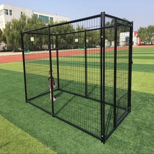 Gros extérieur en métal en fer grand grand piège à chien assemblé empilable <span class=keywords><strong>cage</strong></span> de chute à vendre - Product Image 2