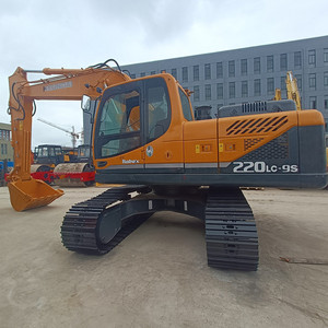 Excavadora de cadenas usada Hyundai Robex 220LC-9S 2023, excavadora hidráulica, máquina de movimiento de tierras sobre orugas, motor para construcción, 21.9 toneladas - Product Image 3