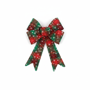 12 \ "X10 \" Pajarita de Navidad Decoración 240PCS/Carton Adorno festivo para decoraciones navideñas - Product Image 2
