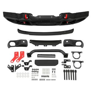 Parachoques delantero de acero para <span class=keywords><strong>Jeep</strong></span> Wrangler JK <span class=keywords><strong>Rubicon</strong></span> 2007-2018 estilo 10 ° Aniversario - Product Image 2