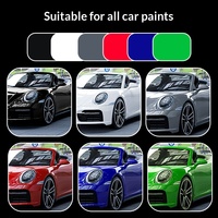 Agent de protection de peinture automobile liquide F6 haute dureté, revêtement cristallin en silicone 12 heures, hydrofuge et brillant