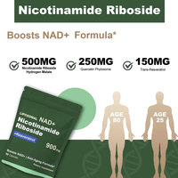 Complément NAD 900mg à succès pour Femmes et Hommes, NR Liposomal Resvératrol Quercétine Phytosome, 80 Capsules, Vieillissement Sain