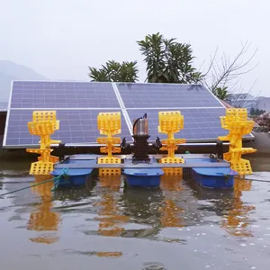 Top Sale Belüfter für Fisch und Garnelen teich Schaufelrad be lüfter für Garnelen teich Solar be lüfter für 1 Hektar Teich