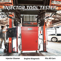 Testeur d'injecteurs de carburant électrique semi-automatique avec cordon pour voitures Toyota 220V 60W Outil de diagnostic et de nettoyage pour réparation automobile Garantie 1 an