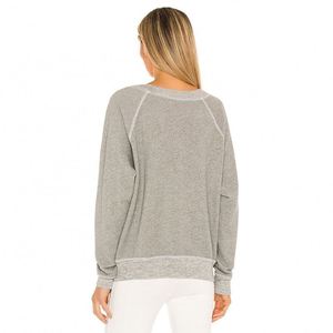 2025 ropa de otoño para mujer 100% algodón francés Terry sudadera - Product Image 2