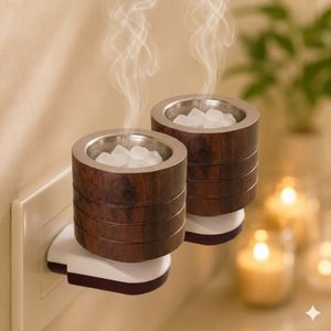 Quemador de Alcanfor Kapoor Dani de Madera Premium para Puja, Fragancia para el Hogar, Aromaterapia, Meditación, Decoración Ritual, Regalo - Product Image 1