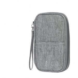 Free Sample BSCI hot selling <b>men</b> women RFID Blocking <b>Passport</b> <b>Holder</b> with Adjustable Neck Strap travel neck wallet - Product Image 1