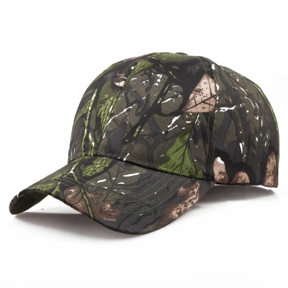 RTS été plein air alpinisme pêche de nuit chapeaux batterie Camouflage Led éclairage chapeaux de chasse