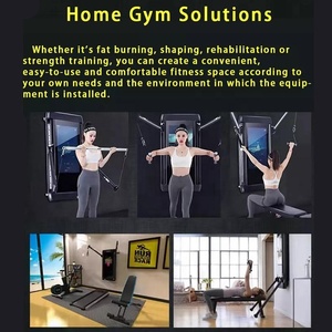 Miroir magique multifonction réglable pour exercice, Fitness, nouvel écran lcd Intelligent, Station d'entraînement, gymnastique à domicile, entraînement Intelligent - Product Image 6