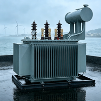 Transformateur immergé dans l'huile triphasé S11 630KVA, applications d'électrification industrielle et rurale, transformateur de puissance