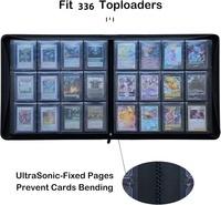 Álbum de Tarjetas con 12 Bolsillos Junmei, Proveedor Verificado, Carpeta con Cremallera de Cuero PU Premium Personalizada, Carpetas Toploader