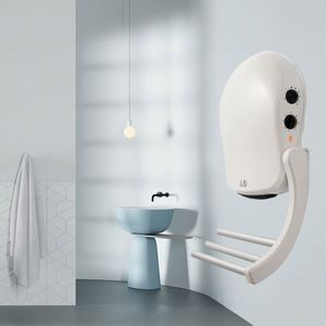 Rotatif Porte-Serviettes Électrique <span class=keywords><strong>Mural</strong></span> Salle De Bain Espace <span class=keywords><strong>Radiateur</strong></span> <span class=keywords><strong>Soufflant</strong></span> Avec Etl - Product Image 5