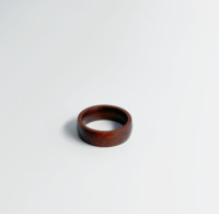 Bague NFC de partage social à une touche, personnalisable, en céramique, avec puce RFID pour échange instantané de cartes de visite numériques