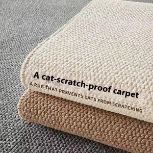 Faux <span class=keywords><strong>juta</strong></span> moquette per casa Hotel crema vento imitazione Sisal tecnica tessuta soggiorno camera da letto porta d'ingresso anello di ananas esterno - Product Image 6